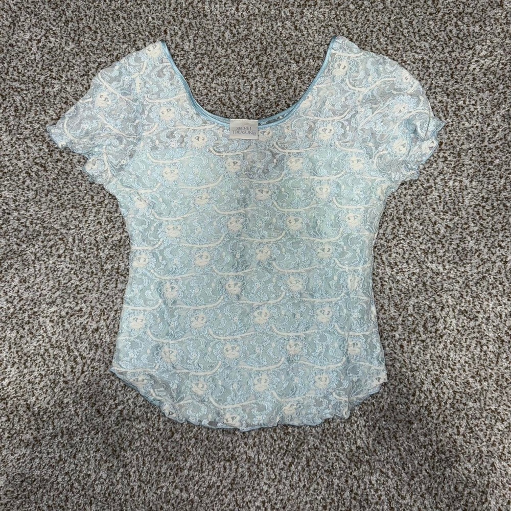 Y2K lace top